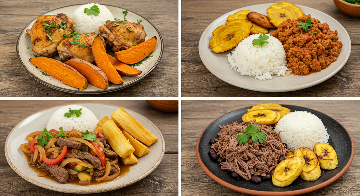 Platos principales con carne